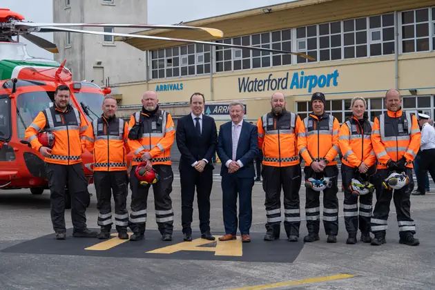 Read more about Minister of State Sean Canney Launches New Irish Coast Guard Aviation Service at Waterford Airport